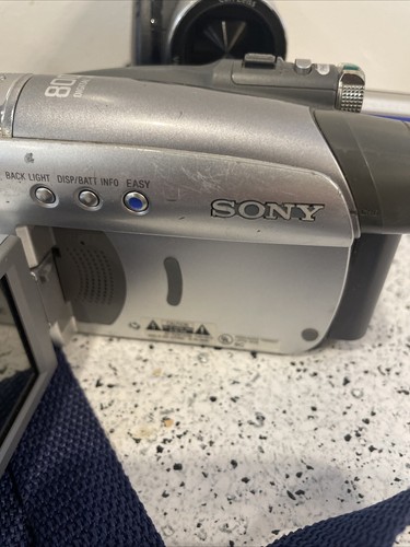 3-Sony HandyCam DCR-DVD650 NTSC Mini DVD Camcorder 60x Optical Zoom Untested - Picture 12 of 19