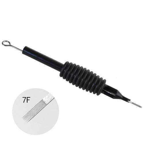 Agujas desechables para tatuaje esterilizadas tubo de 3/4" 19 mm con punta de agarre RL/RS/F/M1 - Imagen 29 de 39