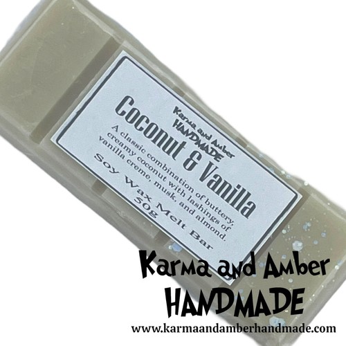 -Vanilla Treat Melt Set- Bundle 3 Snap Bar Wax Melts, Highly Scented, Soy Wax - Picture 3 of 4