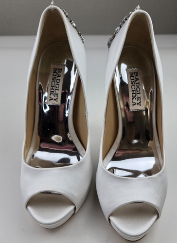 Badgley Mischka Kiara Women's Pumps, Easy To Wear Platform Heels, size 5 M - Picture 2 of 8