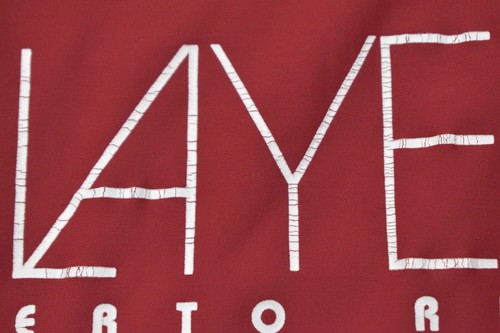 Playero Shirt Youth 14 Red White Spell Out Logo Rash Guard UPF 50 Beach Teens - Picture 8 of 12