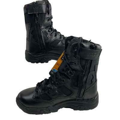 5.11 Tactical 4.0 ブラック Lサイズ Speed 4.0 8'' Side Zip Boot | High-Performance Tactical