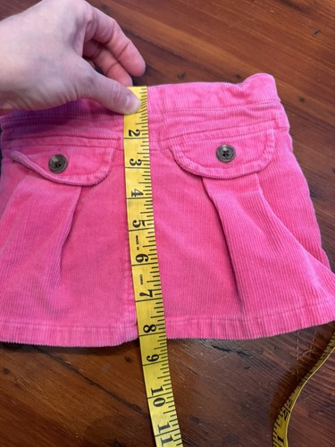 Ralph Lauren Stretch Skort Girls Hot Pink Corduroy Size 3/3T - Picture 5 of 9