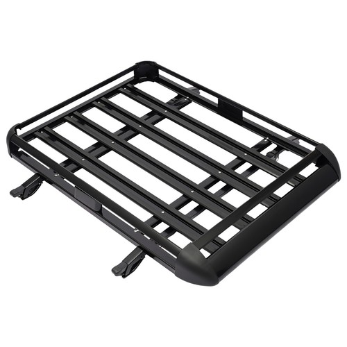 Schwarz Dachkorb Auto Dachträger Dach Gepäckträger Universal Gepäckkorb Metall - Bild 10 von 21