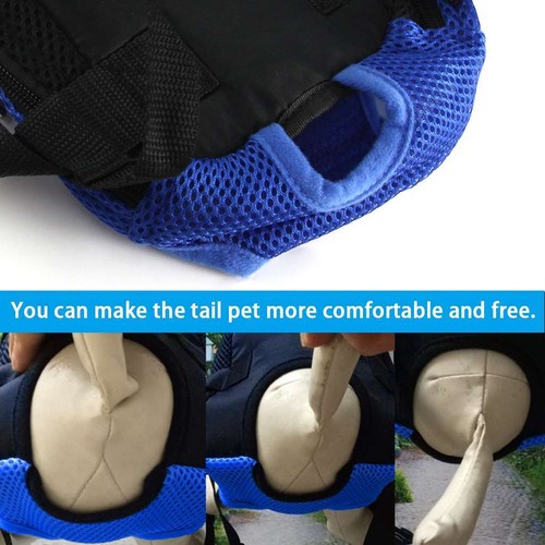 Legs Out Front Dog Carrier Hands-Free Adjustable Pet Cat Puppy Backpack Carrier - Picture 6 of 16