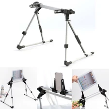 Cell Phone Tablet Floor Desktop Stand Holder Adjustable Foldable Mount Bracket