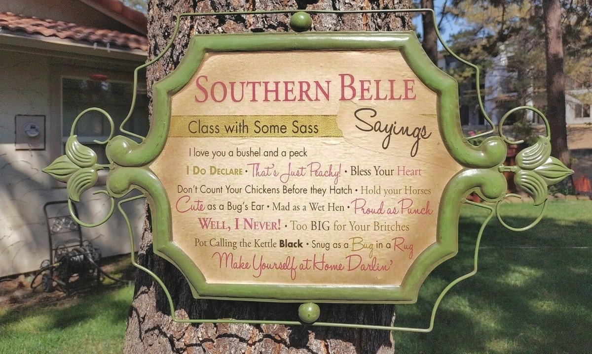 Southern Belle Phrases