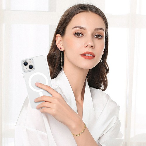 For iPhone 13 Mini 5.4" 2021 Case Magnetic Shockproof Rugged Matte Phone Cover - Picture 163 of 168