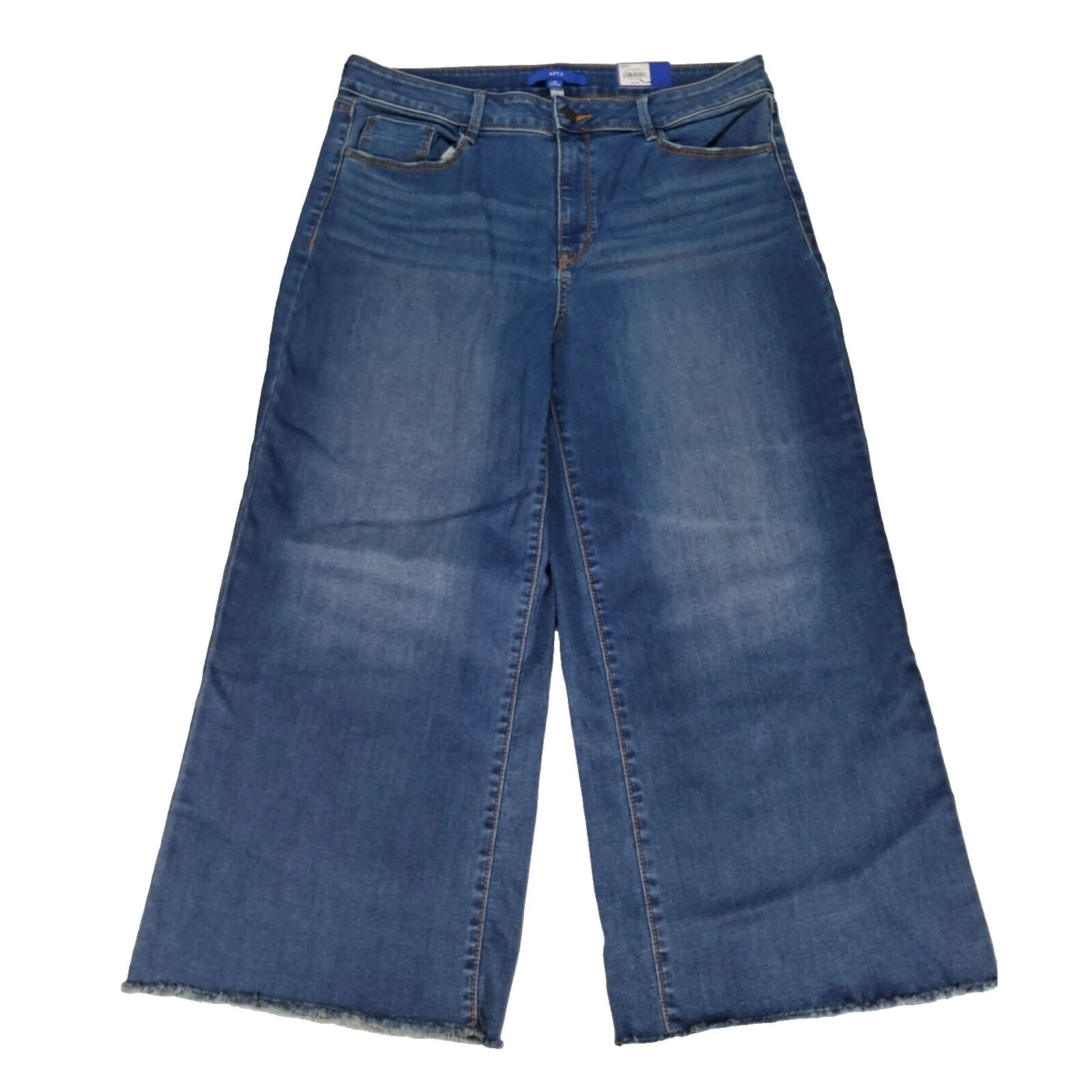 Apt. 9 pantalones vaqueros de algodón para mujer