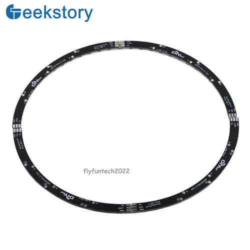 60 Bits WS2812 5050 RGB Full Color LED Ring Light with Integrated Drivers SK6812 - Picture 4 of 5