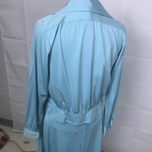 Vintage Lillie Rubin Designer Womens Top Skirt Jacket Blue Size 14 Long Sleeves - Picture 4 of 11