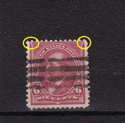 US Stamp 1895 James A.Garfield 6 ¢ SC# 271 Perf 12 Brown Unused WMK USPS Lot 621 - Picture 2 of 4