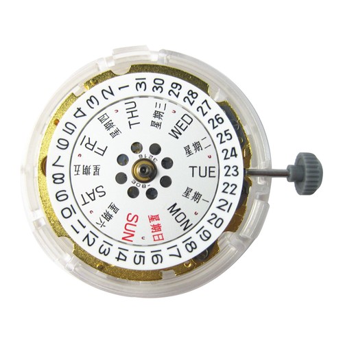 21 Jewels Automatic Mechanical Watch Movement Date/Date @3H For MIYOTA 8205 - Picture 4 of 18