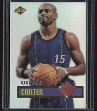 1999 Collector's Edge Rookie Rage Vince Carter Authentic Gameball #GG2