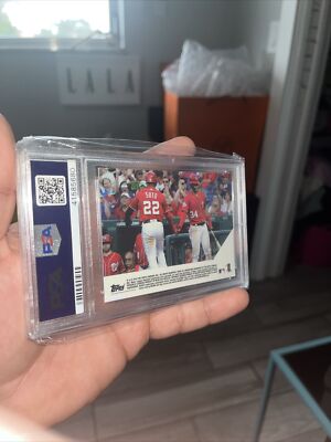 PSA10 フアン ソト ルーキー‼️JUAN SOTO RC - YANKEES Graded 2018 Topps Chrome Juan Soto #HMT55 Update Rookie RC