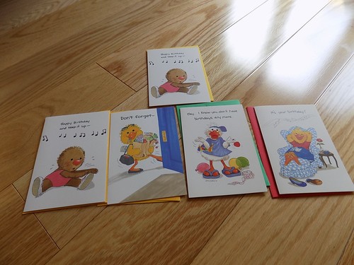 Suzy's Zoo Birthday Greeting Card Lot duck animals Suzy Current - Picture 7 of 7