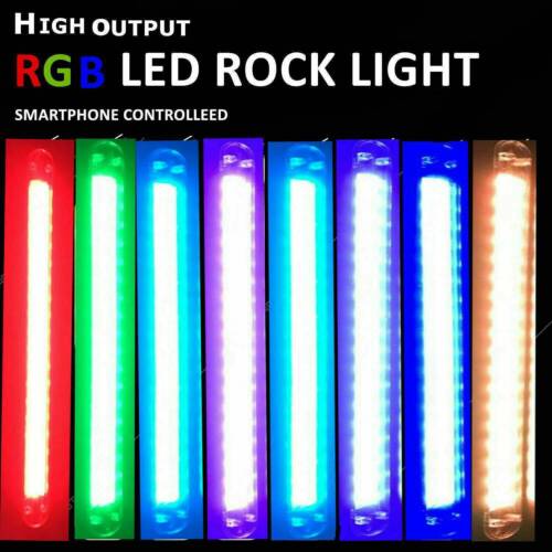 6x Car Underglow Neon Accent Strip Lights Kit RGB Million Multi-Color Music Lamp - Picture 7 of 12