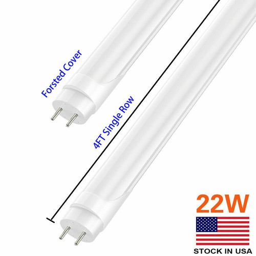 T8 4FT LED Tube Light Bulbs G13 22W 28W 6000K Garage Ceiling LED Shop Lights - Picture 19 of 22