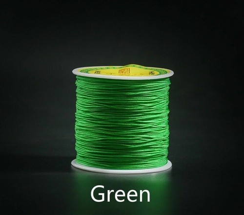 50M/Roll Cord Sash Woven Rope Threads Chinese Knot Beading Weave Jewelry String - Picture 15 of 21