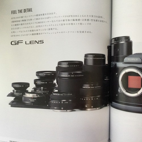 FUJIFILM GFX 100 Camera system Japanese Catalog Published in September 2021 - Picture 11 of 12