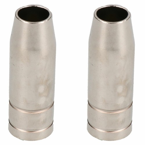 2pk Boquilla Cónica Cubierta Binzel Estilo Soldador MIG MB15 Gas Push On - Imagen 2 de 3