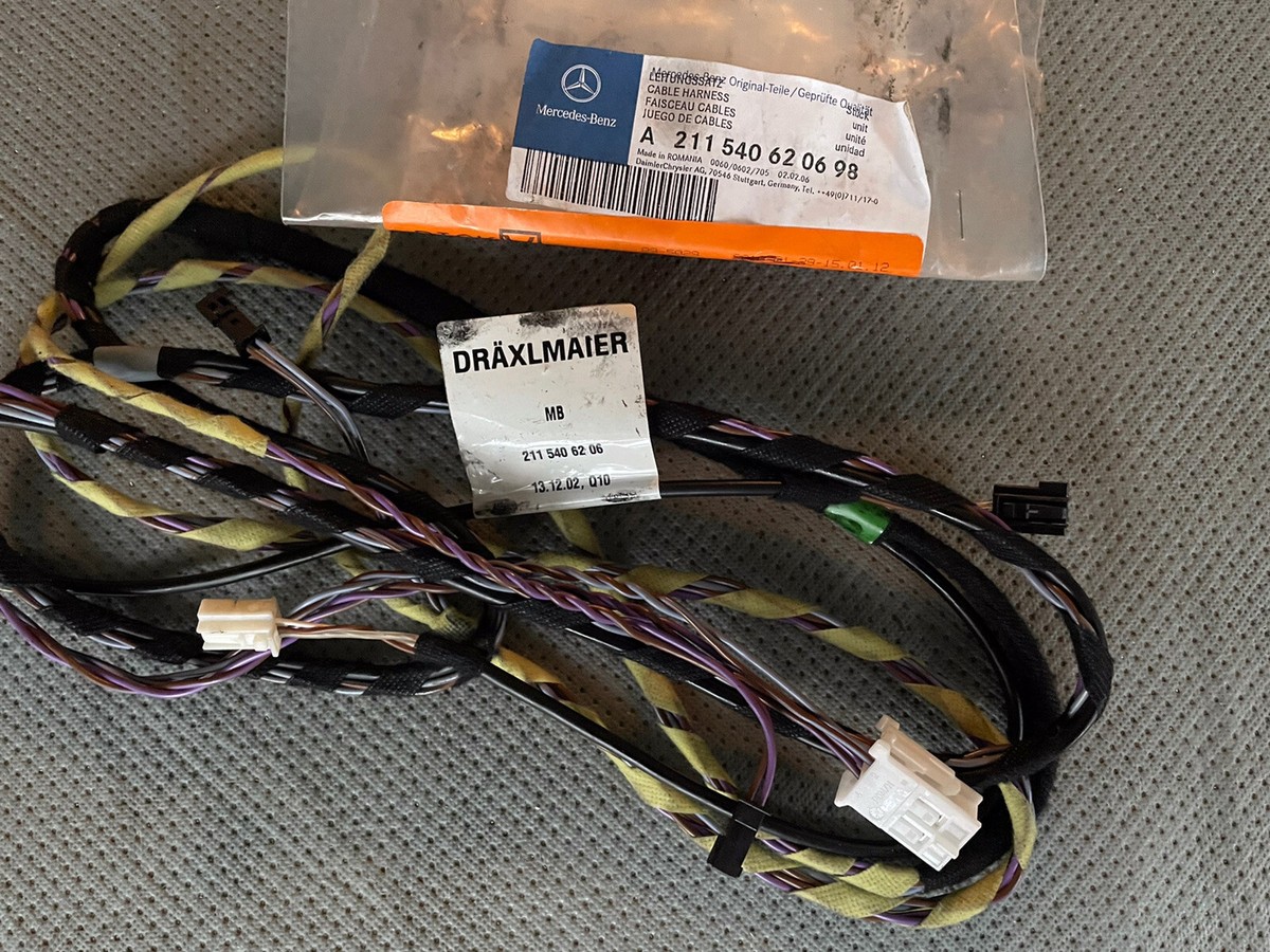 Mercedes-Benz A2115406206 98 Wiring Cable Harness OEM | eBay
