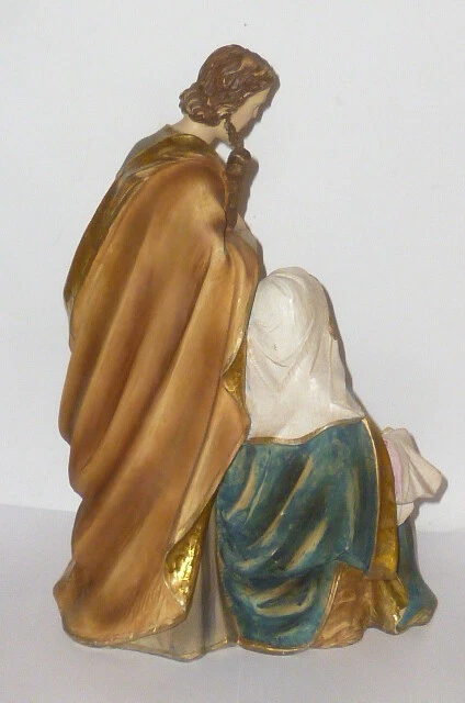 Heiligenfigur Büste Heilige Familie Maria Josef Madonna 32cm Figur Massefigur ??