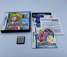 Super Princess Peach Nintendo DS Complete Game Cartridge Instruction Manual