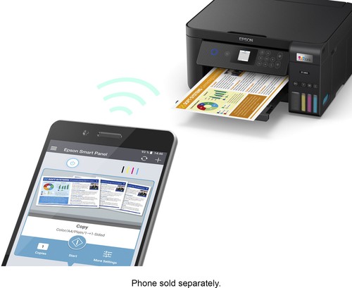 Epson EcoTank ET-2850 Color All in One Supertank Special Edition Printer Black - Picture 7 of 9