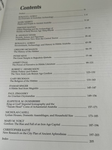 Across the Anatolian Plateau Readings in the Archaeology of Ancient Turkey Book - Picture 9 of 11