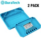 DURATECH 2PC Silicone Tool Tray Non-Slip Flexible Tool Organizer w/Magnetic Tray