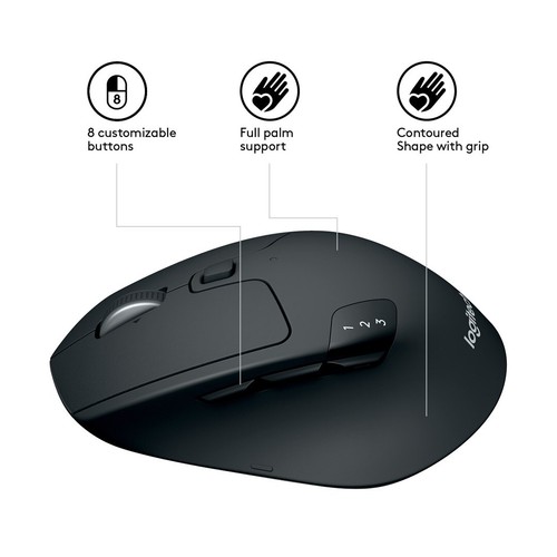 5099206065086 Logitech M720 Triathlon Mouse Logitech - Picture 4 of 9