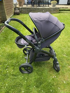 egg stroller storm grey