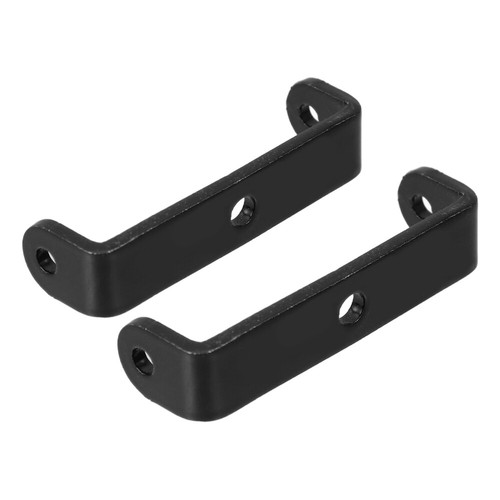 2 Stück Regalzubehör aus verdicktem Stahl schwarz Industriewinkel schwimmend - Bild 4 von 12