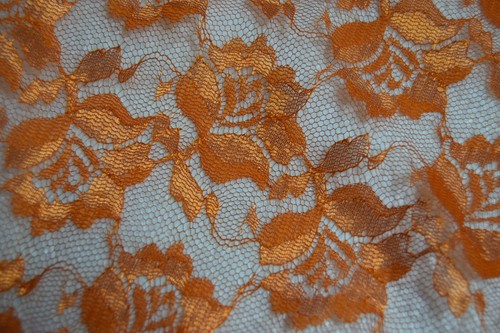AEL FLORAL SOFT LACE FABRIC MATERIAL -100 % POLYESTER WIDTH 112 CM - Picture 6 of 18
