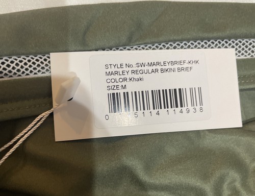 NWT DB Sustainable Marley Brief Butter Khaki Bikini Bottoms Size Medium - Picture 3 of 4