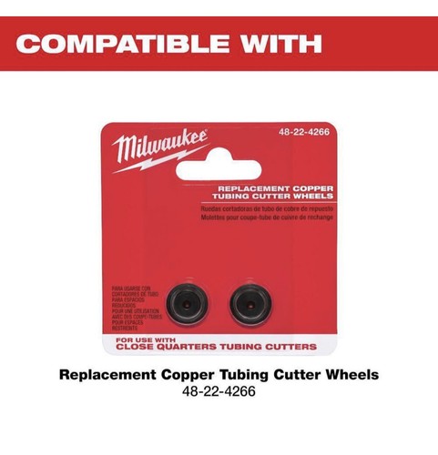 Milwaukee Tool 48-22-4260 1/2" Close Quarters Tubing Cutter - Picture 7 of 9