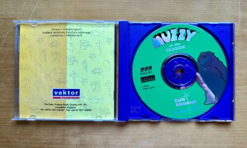 Muzzy at the Seaside for PC CD Rom Language Learning in a Taz Jewel Case - Picture 2 of 4