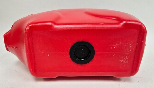 Vintage Blow Mold Pig Piggy Bank Red Free S&H - Picture 7 of 8