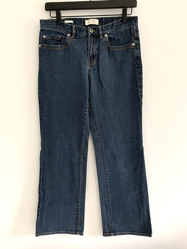 Talbots Petites Size 6P Women’s Bootcut Denim Dark Wash Jeans - Picture 1 of 9
