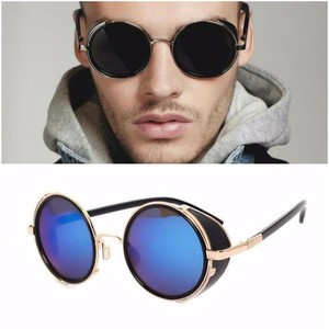 steampunk round glasses