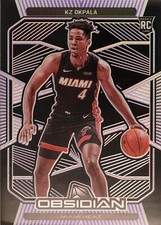 2019-20 Panini Obsidian Basketball Base #196: KZ Okpala Electric Etch Purple