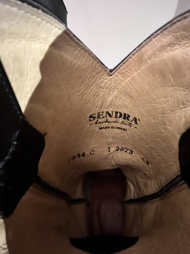 Mens Sendra Cowboy Boots 6.5 D Pre-owned. Measurements In Desription. - Picture 7 of 8