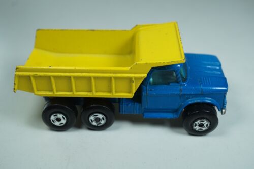Matchbox Lesney Superfast 48 Dodge Dumper Truck gelb & blau TOP - Bild 5 von 7