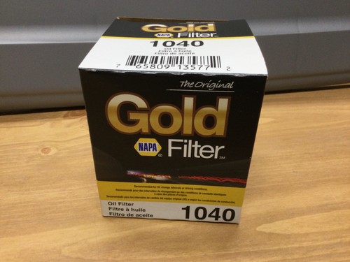 NAPA Gold Engine Oil Filter 1040 - Picture 1 of 3