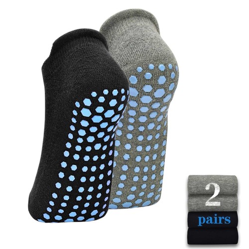 Pilates Ballet Barre Yoga Socks 1-4 Pack Non Skid Slip Sticky Grippers Socks ...