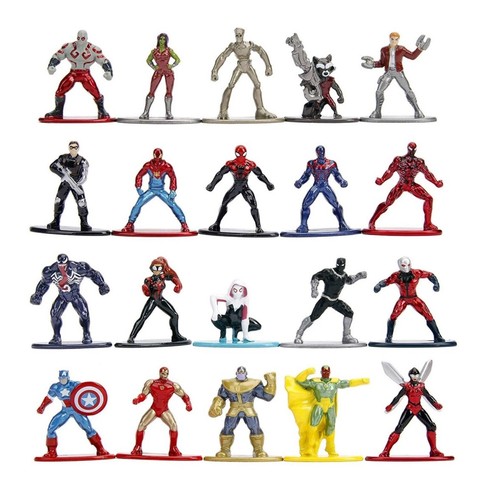 Jada Marvel 20er Set Nano Metalfigs Metall Mini Figuren 20er Pack 30769 Wave 2 - Bild 2 von 5