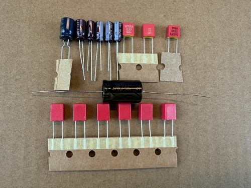 Technics SL-D5 Speed Repair Kit Capacitors Turntable Recap Set SL-D5M
