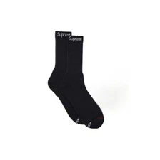 Supreme x Hanes Crew Socks Black