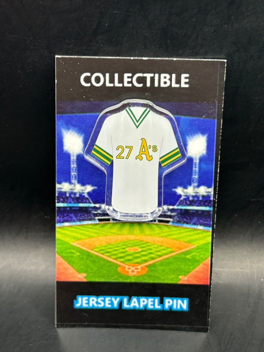 Oakland Athletics Matt Keough jersey lapel pin-Classic RETRO